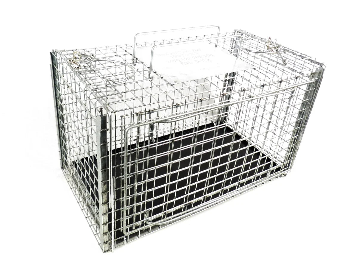306NC2SQ Two Door Squeeze Cage for Feral Cats – Humane Innovations