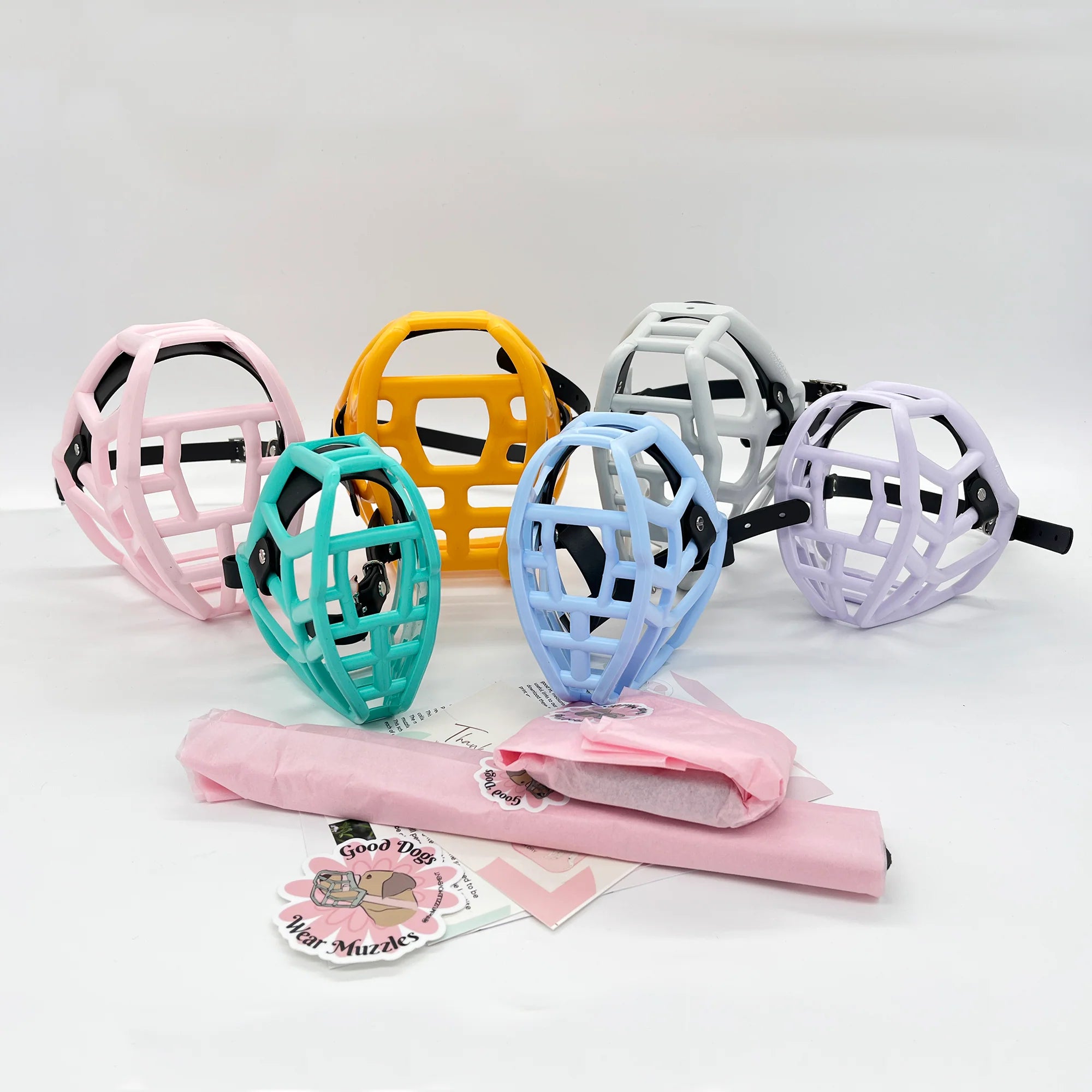 The Muzzle Movement Canine Professional Size Bundle, Multi-Colored