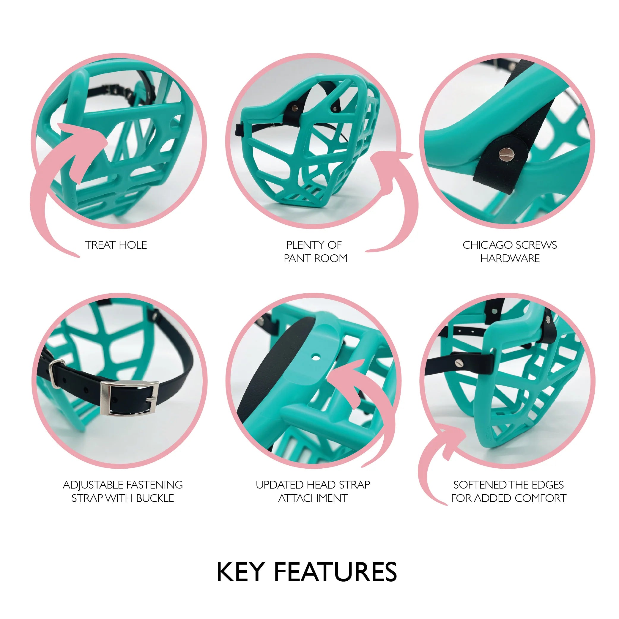 The Muzzle Movement Canine Professional Size Bundle, Multi-Colored