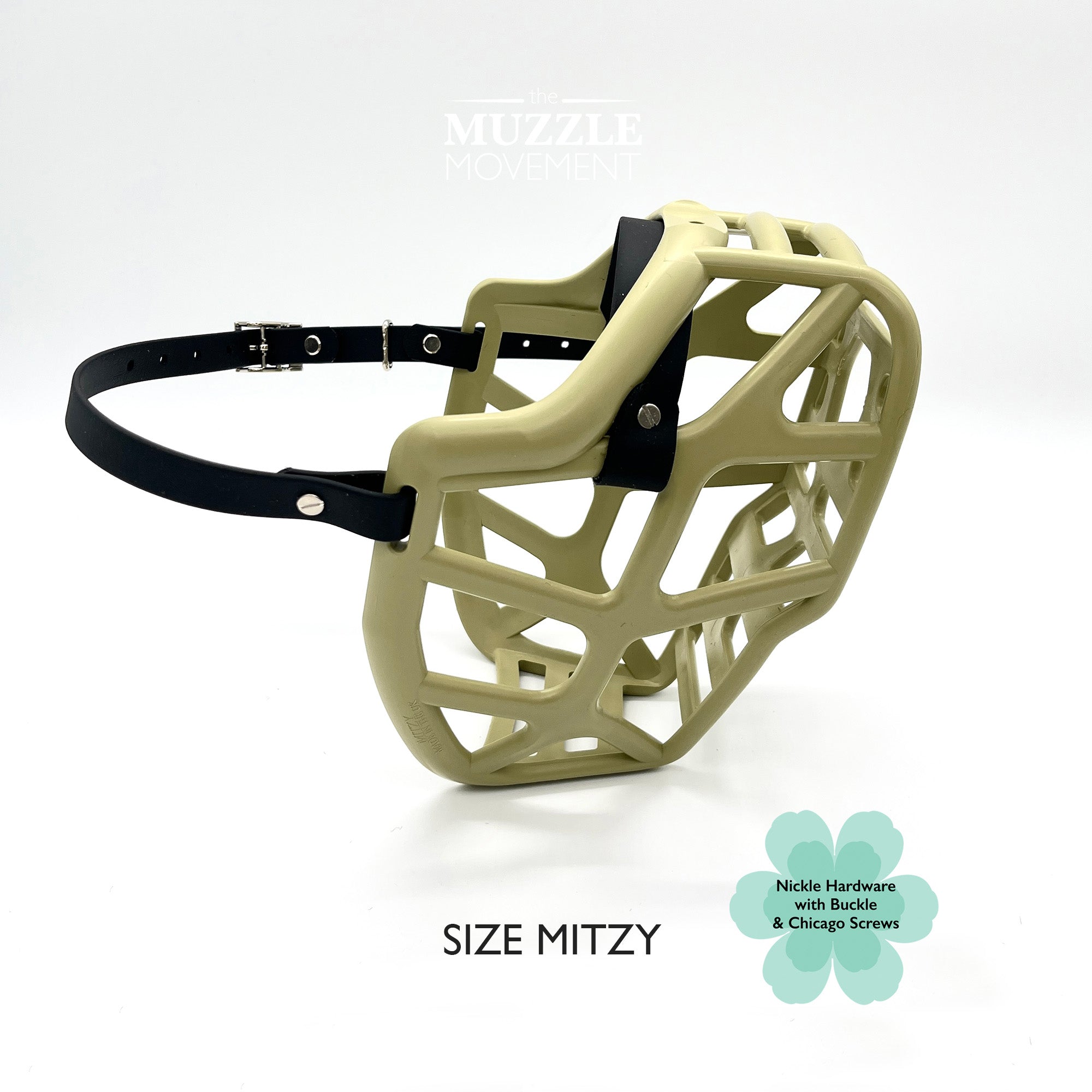 The Muzzle Movement Canine Professional Size Bundle, Khaki Green