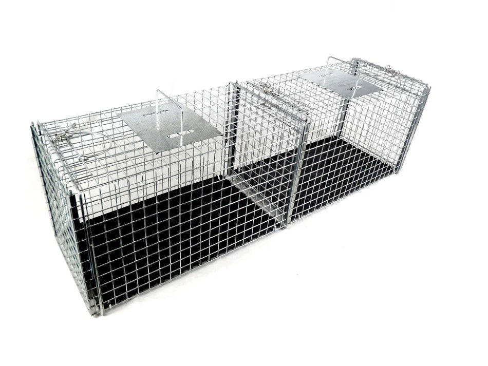 30622 animal control pole with red grip and long black shaft, designed for heavy-duty field use in animal restraint.