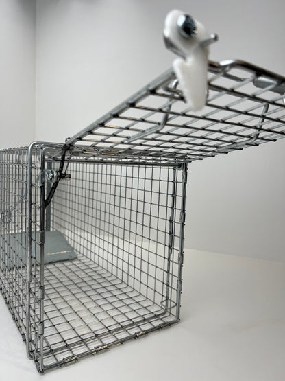 AS30 Auto-Set Cat Trap, 30"x10"x12" Humane Live Trap