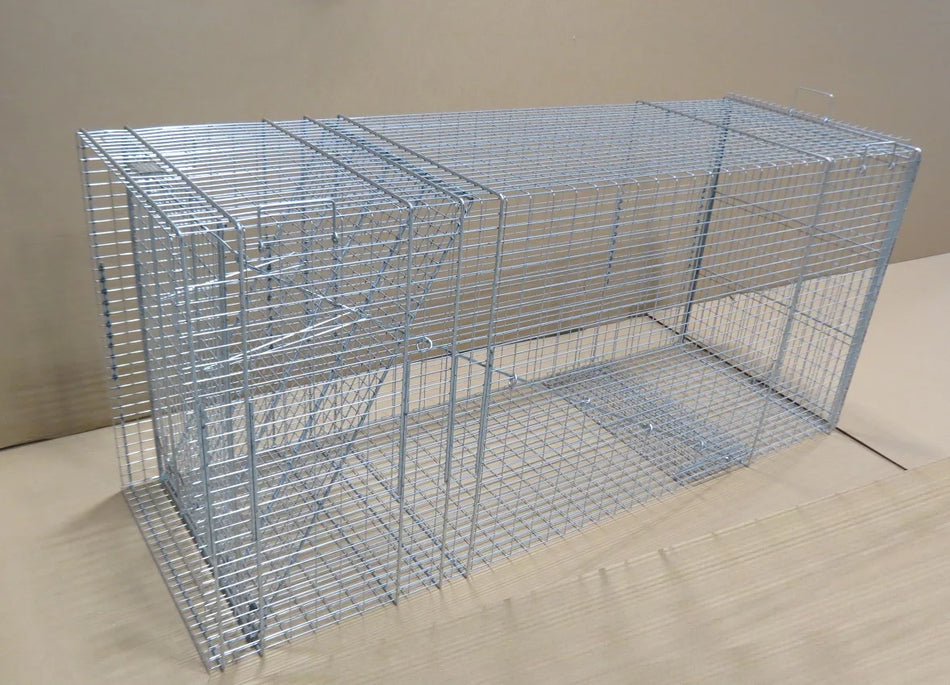 610D Large Dog Humane Live Trap with Two Doors