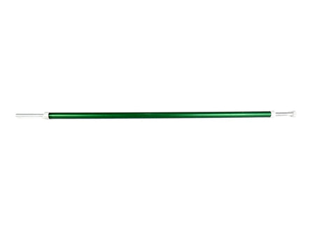 PSP32 pole with red handle and black shaft, designed for animal capture with secure loop system, shown on white.
