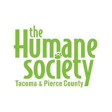 Tacoma and Pierce County Humane Society logo with a red and blue heart containing a dog and cat silhouette.