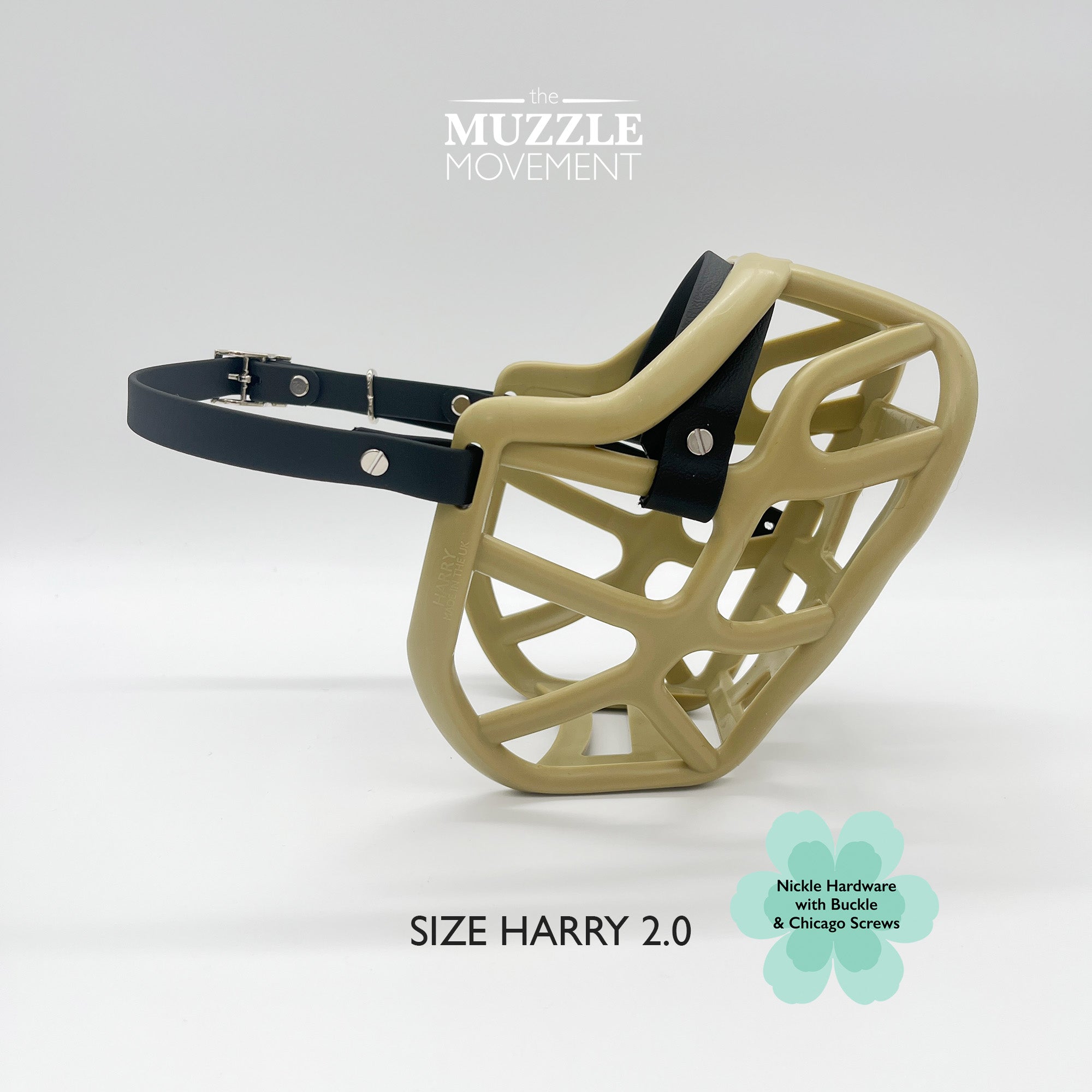 The Muzzle Movement Canine Professional Size Bundle, Khaki Green