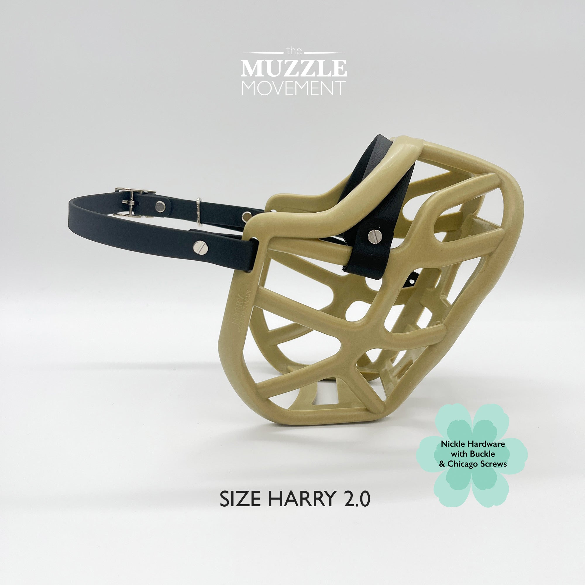 The Muzzle Movement Canine Professional Size Bundle, Khaki Green