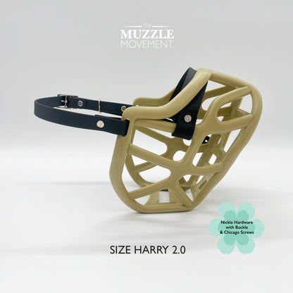 The Muzzle Movement Canine Professional Size Bundle, Khaki Green