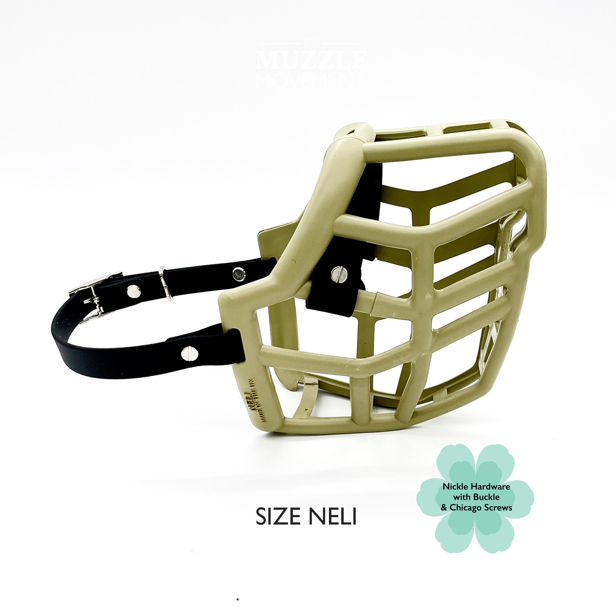 The Muzzle Movement Canine Professional Size Bundle, Khaki Green